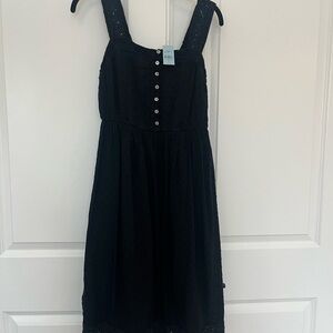 LOFT Black Casual Dress